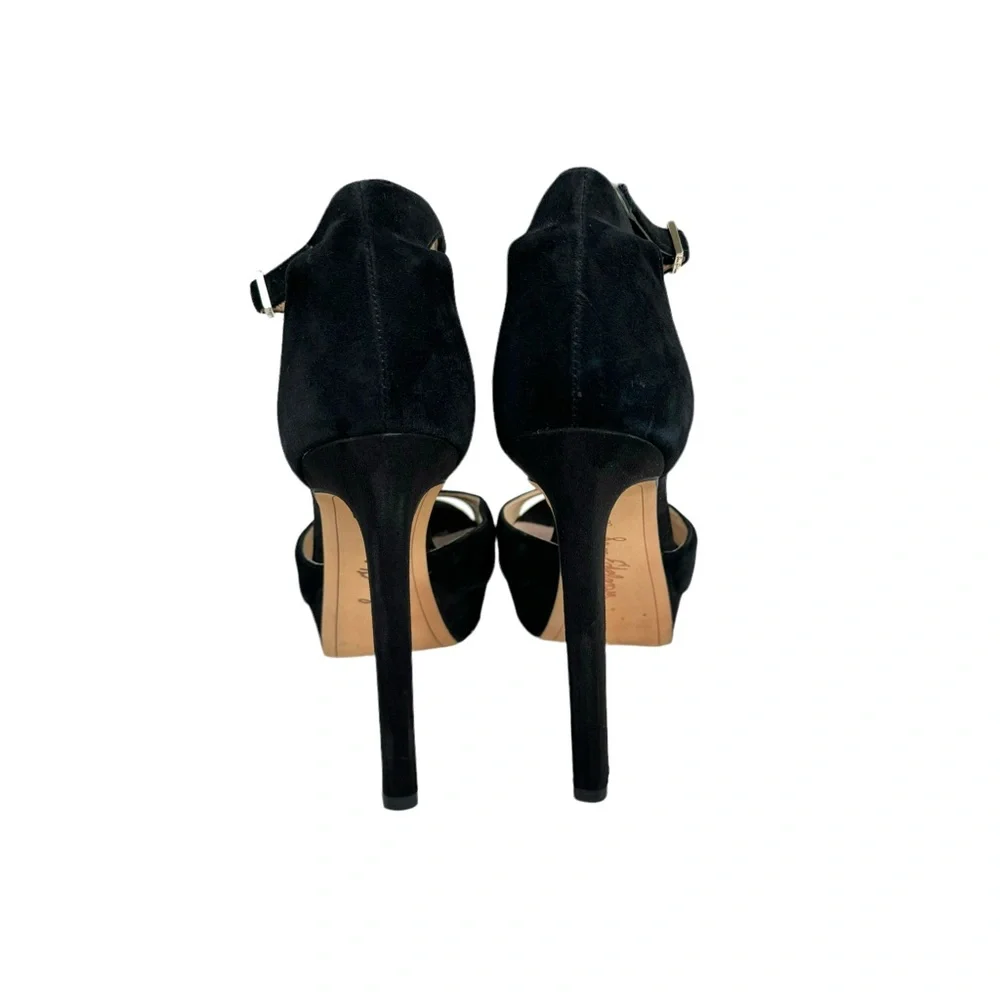 Sam Edelman Wallace Pumps Black Suede Sandals